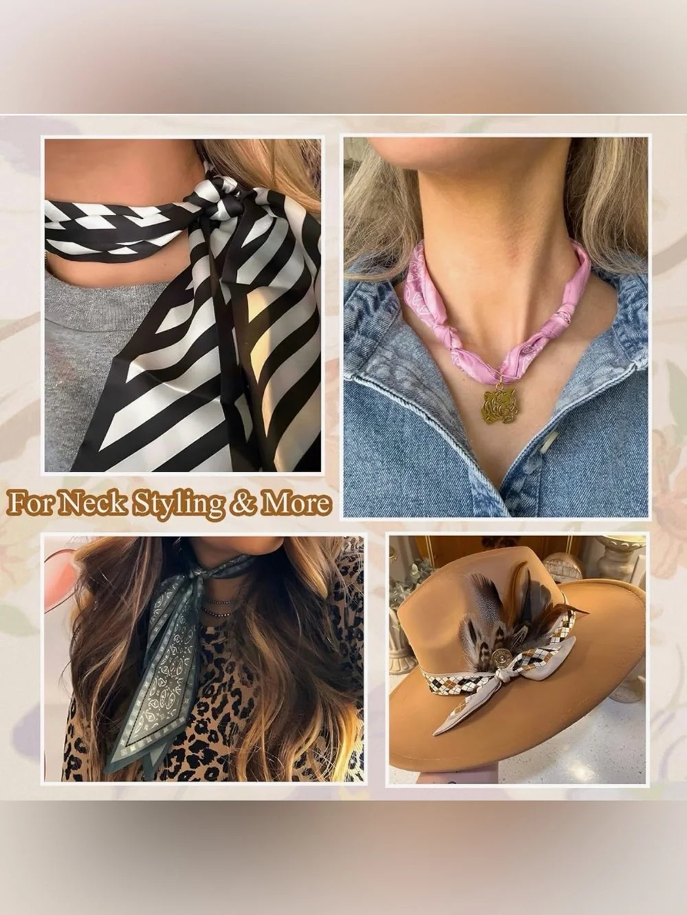 Purse Scarves Set 16 pcs